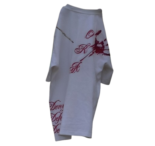 "Hands off" tee