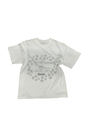 Step all over me tee